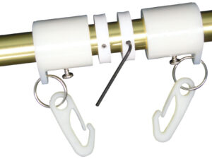 Bronze Double Snap Hook, 4 Length - Flagpro
