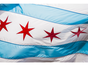 Chicago Illinois Flag, All Sizes