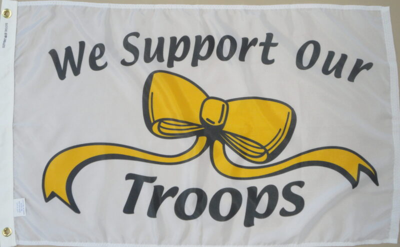 Support Our Troops Flag