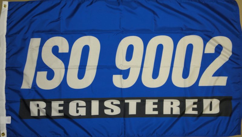 ISO 9002 Flag