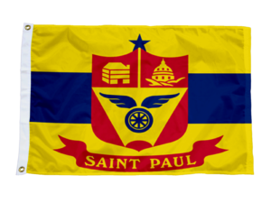 Saint Paul Minnesota Flag, Nylon All Sizes
