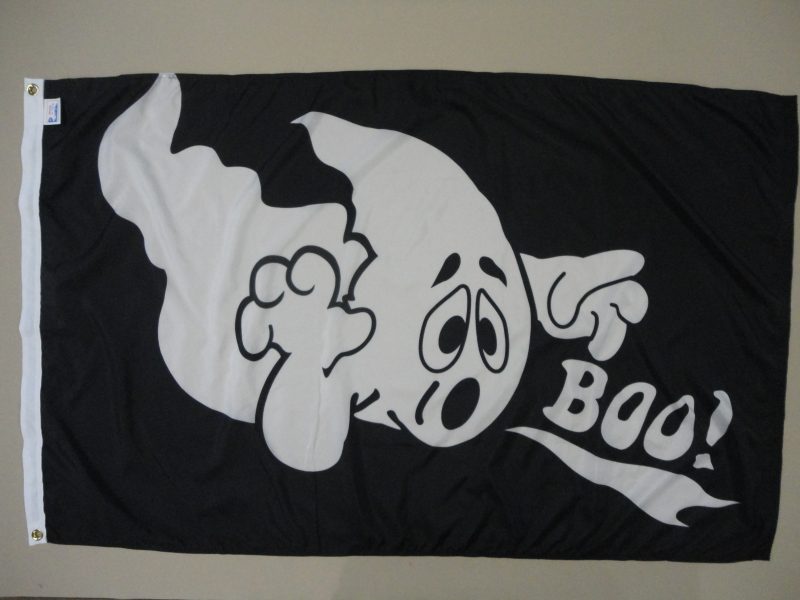 Halloween Ghost Boo! Flag