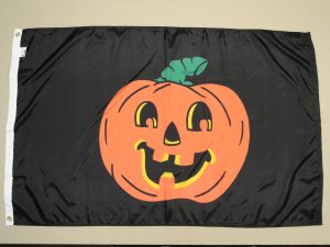 Halloween Pumpkin Flag, 3′ X 5′