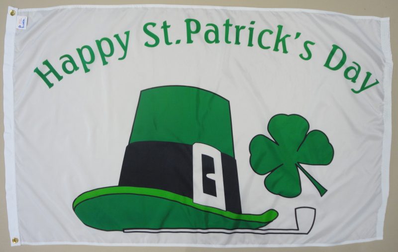 St Patrick's Day Flag