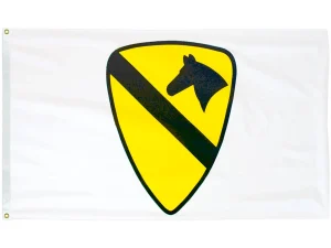 1st Cavalry Division Flag, 3′ X 5′