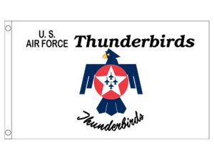 Thunderbirds Flag, 3′ X 5′