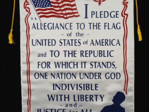 Pledge of Allegiance Banner, 22″ X 30″