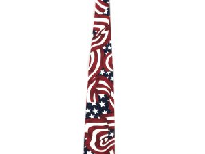 American Flag Tie, Cotton by D’em Crazy DC Enterprises