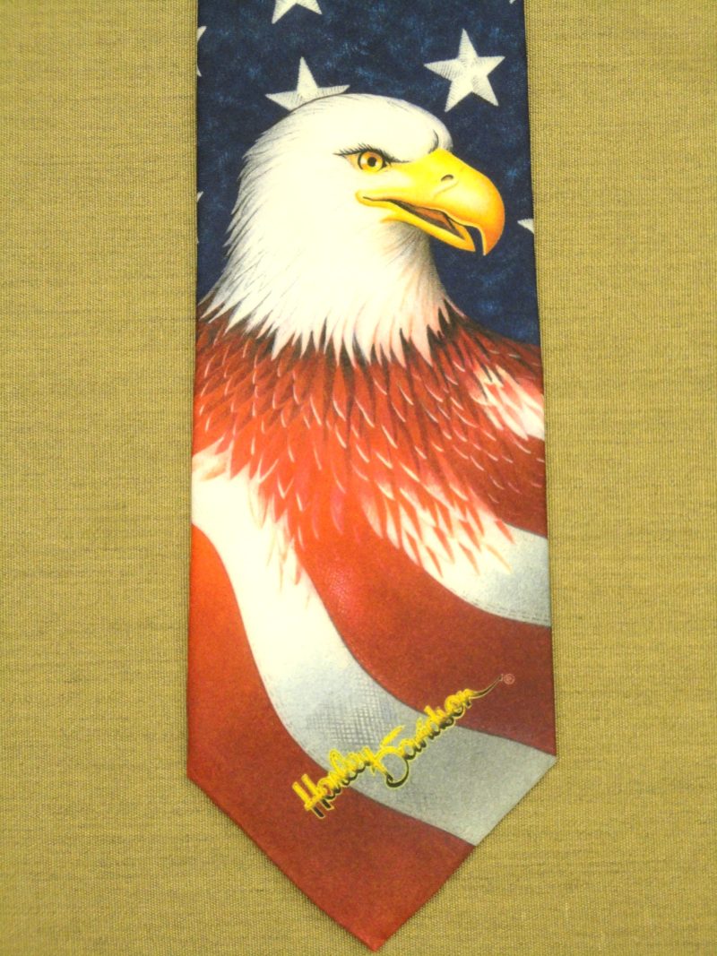 Harley Davidson Eagle Tie