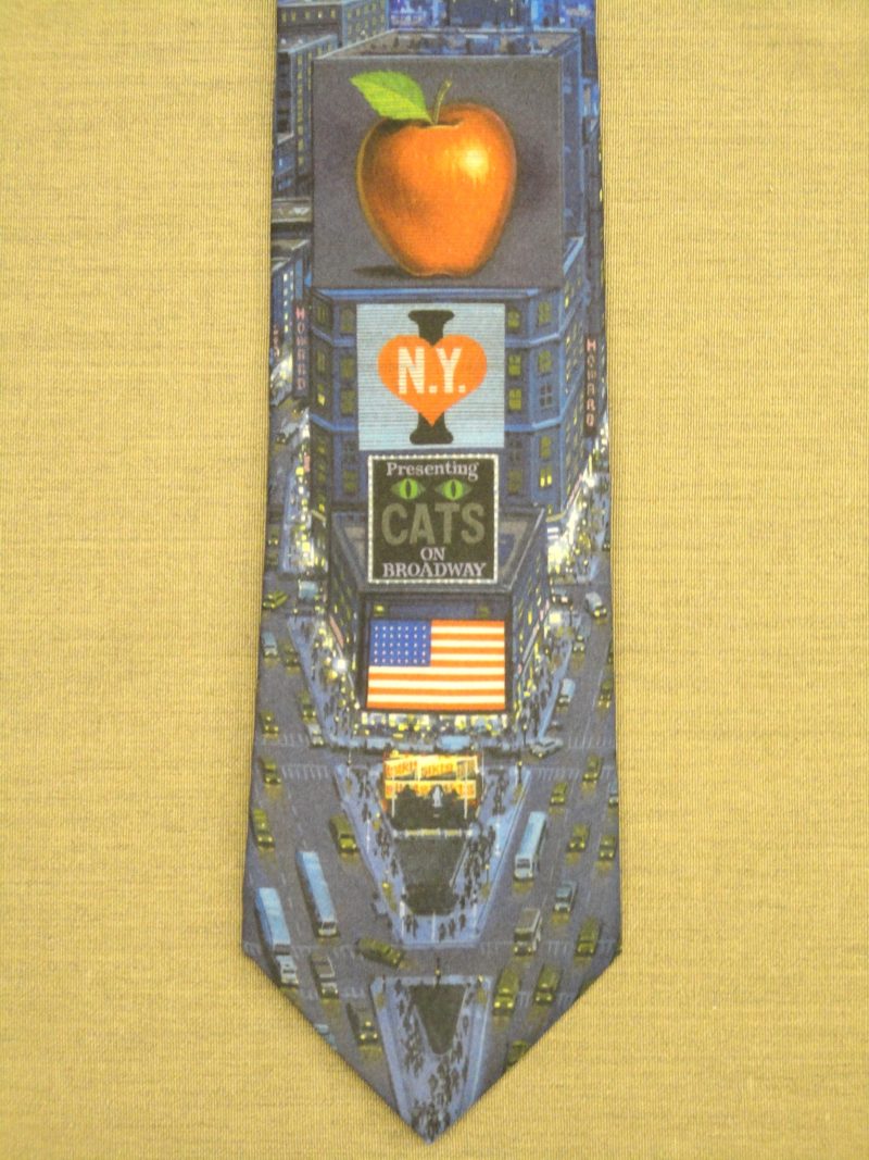 New York Times Square Tie