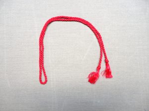 Red Cord With Tassels, All Lengths