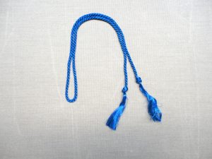 Royal Blue Cord With Tassels, All Lengths