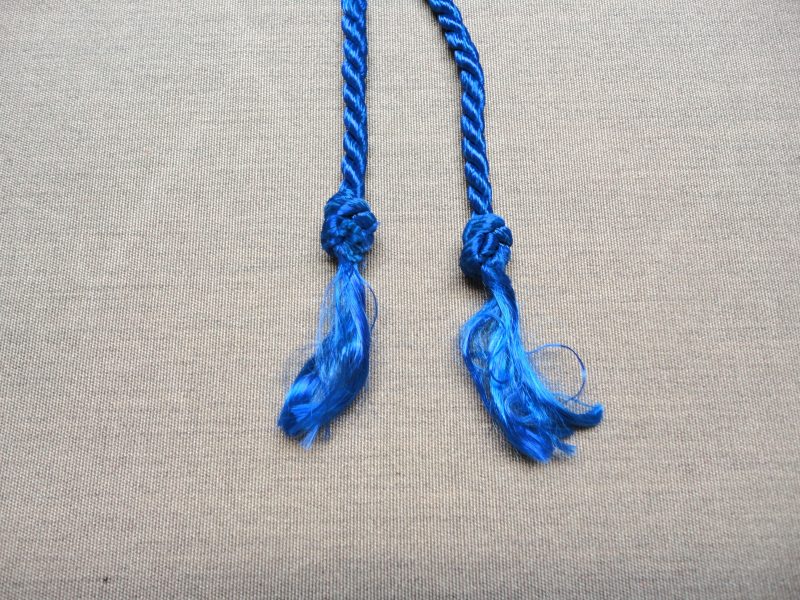 Royal Blue Tassels