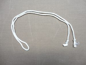 White Cord With Tassels, All Lengths