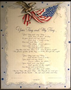 Your Flag and My Flag Poem